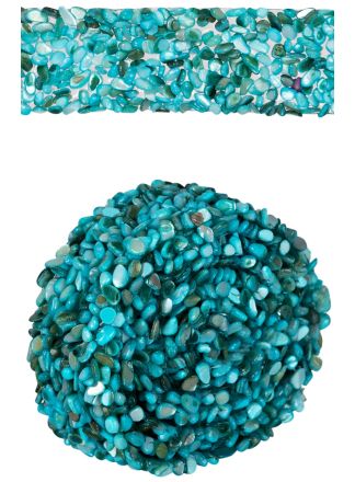 Rhinestone patches band Turquoise3cm./90cm.