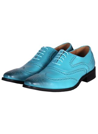 Heren schoenen Turquoise