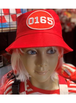 Rood Vissershoedje  (0165 Roosendaal embleem)