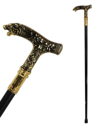 Luxe Wandelstok "Tigerking"