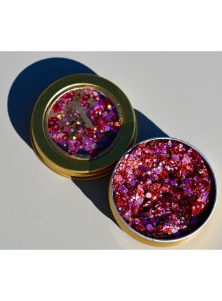 X-SINS Glitters - LOVE RED