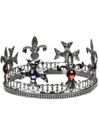 Zilveren Luxe koningskroon