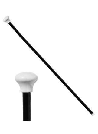 Zwarte dancingstok plastic 82cm.