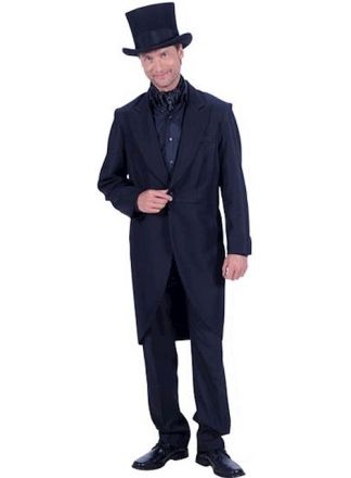 Zwarte Heren Rokjas (Slipjas)