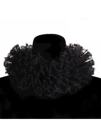 Kraag Deluxe "Pinto" Zwart