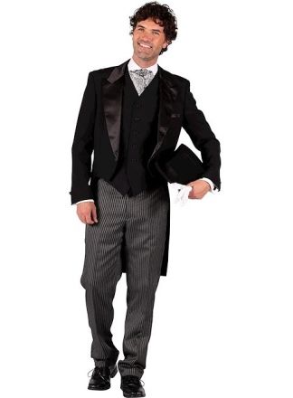 Nostalgische grijze broek met streep